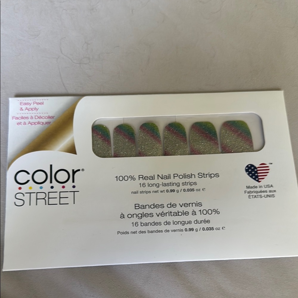 Color Street Glittering Nail Strips METAstrong